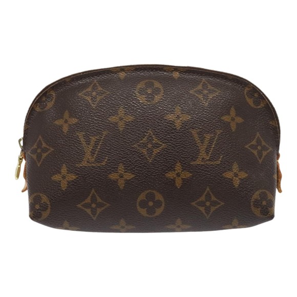 LOUIS VUITTON Monogram Pochette Cosmetic PM Cosmetic Pouch M47515 LV Auth 92242 - Picture 13 of 16